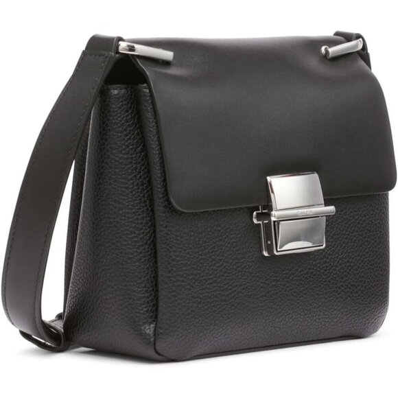 Clove Vegan Leather Crossbody Bag Triple Compartments Organizer Womens - Picture 5 of 5